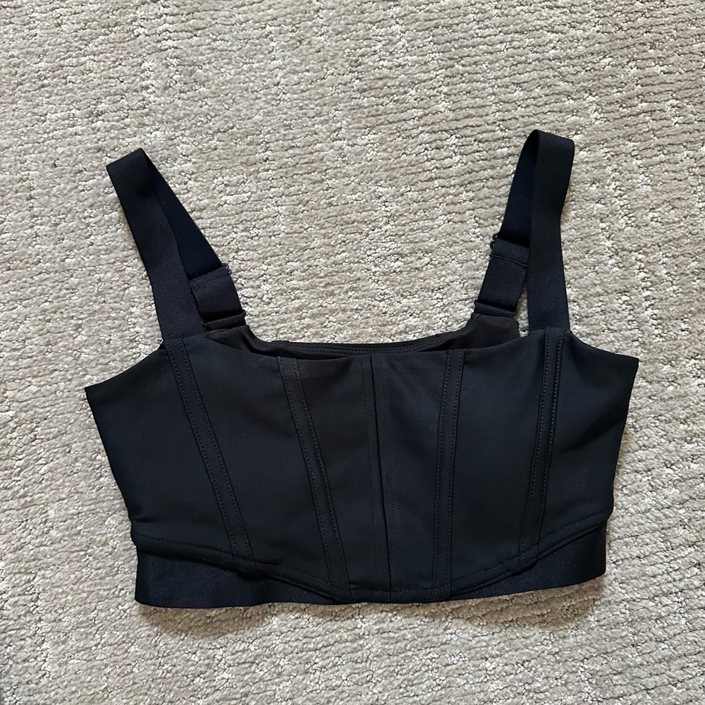 ALO Yoga Black Structured Bralette